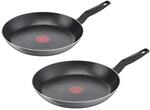 Tefal Easy Cook & Clean Pfannenset 24/28 cm, Antihaftbeschichtung, Bratpfannen,