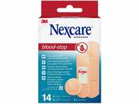 Nexcare Blood Stop Blutstillende Pflaster, assortiert, 14/Packung