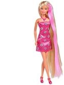 Simba 105733419 - Steffi Love Hair Colour, Spielpuppe mit extra Langen Haaren und