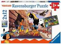 Ravensburger Kinderpuzzle - 05069 Unterwegs mit Yakari - Puzzle für Kinder ab 3