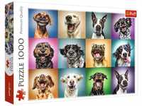 Trefl 10462 Die lustige Hundeporträts 1000 Teile, Premium Quality, für...