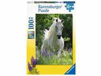 Ravensburger Kinderpuzzle - 12927 Weiße Stute - Pferde-Puzzle für Kinder ab 6