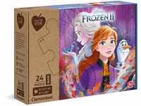 Clementoni 20260 Maxi Play for Future Frozen 2 – Puzzle 24 Teile ab 3 Jahren,
