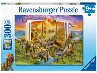 Ravensburger Kinderpuzzle - 12905 Lexikon der Urzeit - Dinosaurier-Puzzle für...
