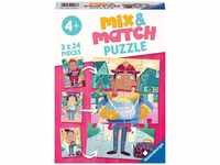 Ravensburger Kinderpuzzle - 05136 Mix&Match Meine liebsten Berufe - Puzzle für