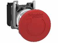 Schneider Electric XB4BS8442 Not-Aus/Not-Halt-Schalter, Harmony XB4, Metall,...