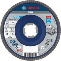 Bosch 1x PRO Metal X571 F&auml;cherschleifscheibe, abgewinkelte Ausf&uuml;hrung f&uuml;r...