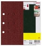 Bosch Home and Garden 25-teiliges Schleifblatt-Set f&uuml;r Schwingschleifer, 93 x 230