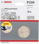 Bosch Professional 5 St&uuml;ck Schleifblatt M480 Best for Wood and Paint (Holz und