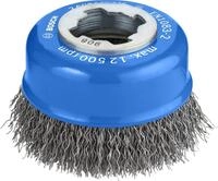 Bosch Professional 1x Gewellte Topfb&uuml;rste Clean (f&uuml;r Metall, X-LOCK, &Oslash; 75 mm,