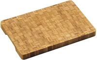 KESPER 58181 Profi-Schneidebrett aus Bambus (Stirnholz) 36 x 24 x 3 cm
