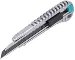 Wolfcraft Metall-Abbrechklingen-Messer 9 mm mit schwarzer Klinge "Profi-Sharp" I