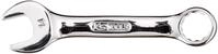 KS Tools 518.0014 CHROMEplus Ringmaulschl&uuml;ssel, kurz, 14mm