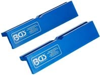 BGS 3046 | Schraubstock-Schutzbacken | 2-tlg. | Kunststoff | Breite 125 mm | mit