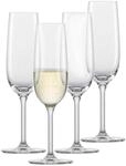 SCHOTT ZWIESEL Sektglas For You (4er-Set), elegante Champagner Gl&auml;ser mit