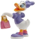 Bullyland 15343 - Spielfigur Walt Disney Daisy Duck mit Tasche, ca. 6,5 cm,
