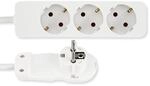 REV Steckdosenleiste SMART - Mehrfachsteckdose 3-Fach mit Flachstecker - ideal f&uuml;r