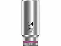 Wera Steckschlüsseleinsatz, Pink, 1/4", 14.0 mm