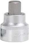 KS Tools 911.1322 1/2" Bit-Stecknuss Innensechskant, kurz, 22mm