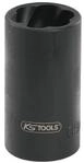 KS Tools 913.1253 1/2" Spiral-Profil-Kraft-Stecknuss, 23mm