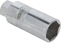 KS Tools 150.9424 Sto&szlig;d&auml;mpfer-Au&szlig;ensechskant-Gegenhalter-Stecknuss, 24 mm