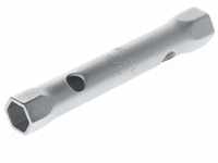 GEDORE Doppelsteckschlüssel, 17 + 19 mm, 6-kant, 155 mm lang, Werkzeug für...