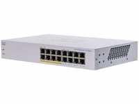 Cisco Business CBS110-16PP-D Unmanaged Switch | 16﻿ GE-Ports | Partial PoE 