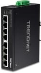 TRENDnet, TI-E80, 8-Port Unmanaged Fast Ethernet DIN-Schienen-Industrie-Switch, 1,6