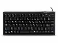 CHERRY Compact-Keyboard G84-4100, Amerikanisches Layout, QWERTY Tastatur,