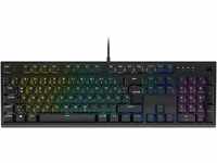 CORSAIR K60 RGB PRO LOW PROFILE Mechanische Kabelgebundene Gaming-Tastatur -...