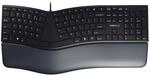 CHERRY KC 4500 Ergo, Ergonomische Tastatur, EU-Layout (QWERTY), Kabelgebunden,