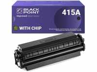 BLACK POINT [MIT CHIP Toner Kompatibel zu HP W2030A (HP 415A) - Schwarz für HP...