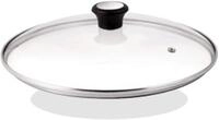 Tefal Glasdeckel 26 cm, Edelstahlfassung, Sp&uuml;lmaschinenfest, Dampfventil,