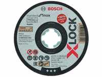 Bosch Professional 1x Gerade Trennscheibe Standard (für Inox, X-LOCK, Ø115 mm,