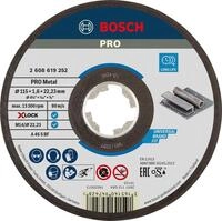 Bosch 1x PRO Metal Longlife Trennscheibe f&uuml;r kleine Winkelschleifer und X-Lock,