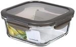 LockULock Frischhaltedose-116000002246 Deckelfarbe grau 155 x 155 x 69