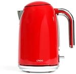 Wasserkocher 1.7l 2200w rot - dod180r
