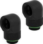 Corsair Hydro X Series 90&deg; Abschl&uuml;sse Adapter Drehbar (Doppelpack, G1/4 Zoll BSPP