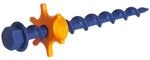 Peggy Peg &ndash; Schraubhering Peg&Stop Small 16cm mit Kontermutter &ndash; 6 St&uuml;ck