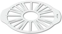 Staedtler 498068 Torteneinteiler, Kunststoff, wei&szlig;, 27.5cm