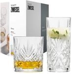 SCHOTT ZWIESEL 8er Gl&auml;serset Show, jeweils 4 anmutige Longdrinkgl&auml;ser und