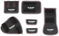 EUFAB 11242 Fahrradtransportschutz-Set, Rahmenschhutz, 6-teilig