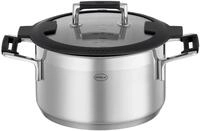 R&Ouml;SLE SILENCE PRO Kochtopf, Hochwertiger Universaltopf aus Edelstahl 18/10, 20 cm,