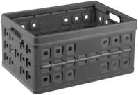 Sunware Square Klappbox faltbar stabil 46L &ndash; 54x38x26,5cm &ndash; klappkiste robust mit