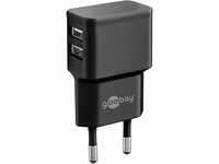 goobay 44951 USB Netzteil Adapter für Steckdose 2,4 A (12W) / USB Netzteil mit...