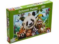 Schmidt Spiele 56359 Animal Einfach tierisch, Kinderpuzzle, 200 Teile, Bunt
