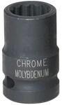 KS Tools 515.0921 1/2" 12-kant-Kraft-Stecknuss, kurz, 21mm