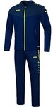 JAKO Herren Pr&auml;sentationsanzug Champ 2.0, Marine/Darkblue/Neongelb, L