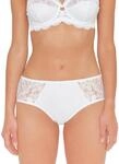 Susa Slip Damen - Latina 629 - Bikini Slip mit schmalem Bund - Zierblume &