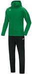 JAKO Herren Pr&auml;sentationsanzug Classico mit Kapuze, Sportgr&uuml;n, 3XL